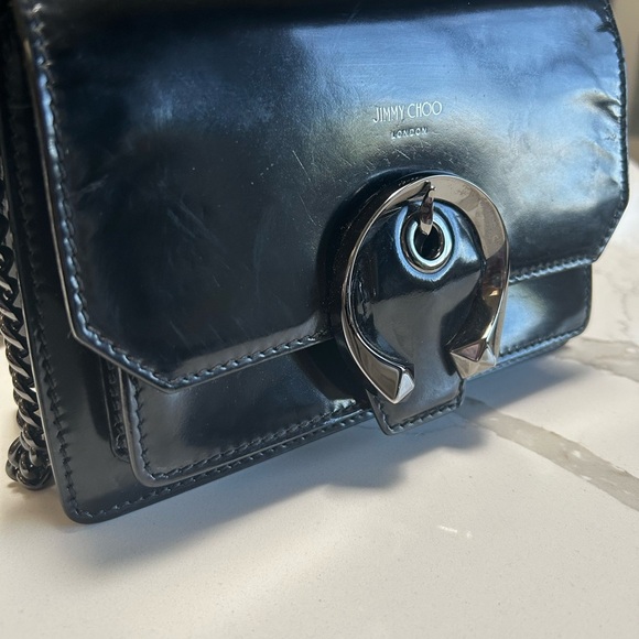 Jimmy Choo Madeline Patent Leather Bag - Picture 2 of 14